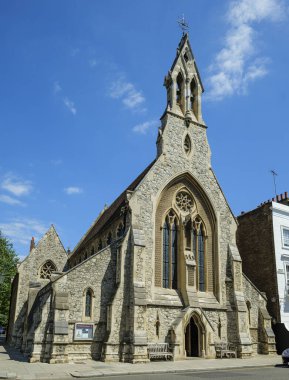 Londra - 06: 20 2022: St. Simon Zelotes, Anglikan Kilisesi