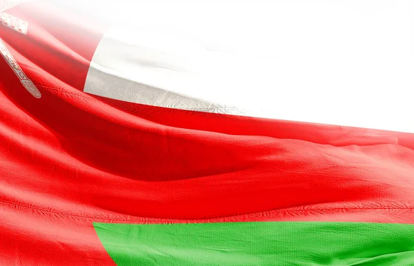 Оман Махає Прапором — стокове фото