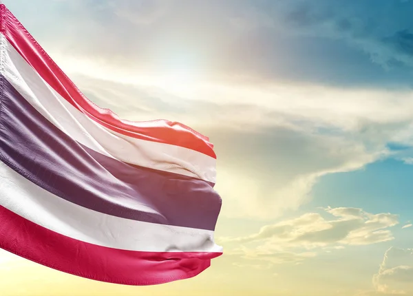 Thailand flag against sky