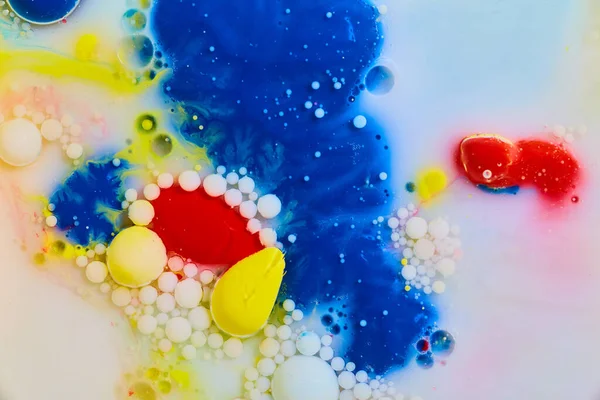 Afbeelding Van Abstracte Koraalrif Water Met Blob Van Ronde Bol — Stockfoto