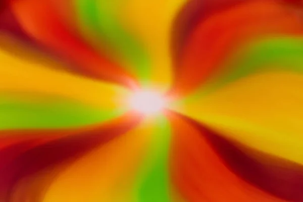 Immagine Vorticoso Sole Fiore Arcobaleno Arte Astratta Skittles Zucchero Candito — Foto Stock