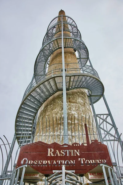 Image Rastin Observation Tower Vertical Shot Full Tower Aerial Foundation — Stock Photo, Image