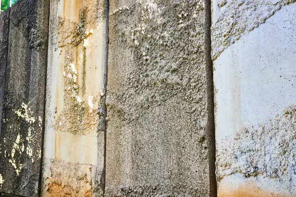 Obraz Czterech Betonowych Płyt Ściennych Różnych Kolorach Teksturach Aktywów Tła — Zdjęcie stockowe