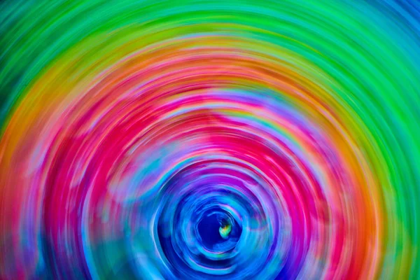 Image of Spectacular tie dye abstract ripple of rainbow colors