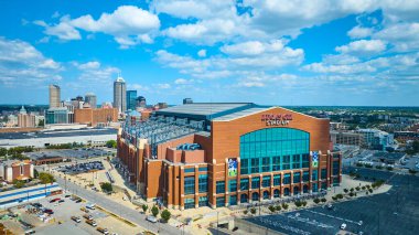 Lucas Petrol Stadyumu 2023 Hava Manzarası, Indianapolis 'in Kalbindeki Modern Spor Marvel