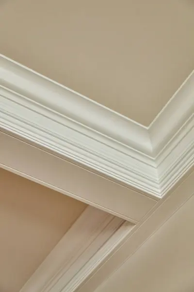 Architectural Detail of Crown Molding in a Residential Interior, Coldwater, Michigan, 2015
