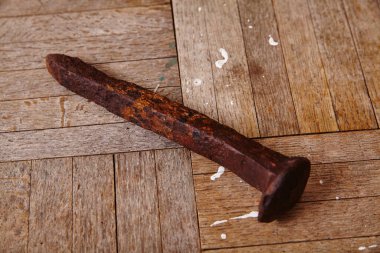 Fort Wayne, Indiana 'da Waylaklık Ormanında Eski Demiryolu Çivisi Tarihi ve Çürümeyi Çürütüyor