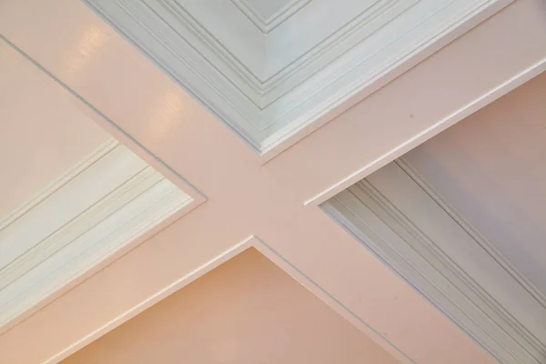Elegant Crown Molding Detail in Classic Residential Interior, Leo, Indiana, 2015