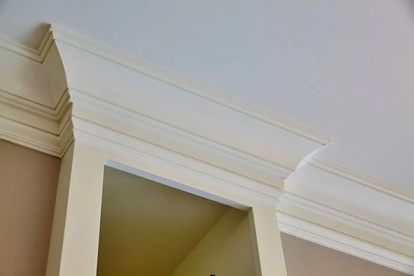 Elegant Crown Molding Detail in a Sophisticated Indiana Residential Design, 2015