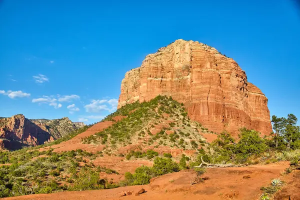 Majestätisk Bell Rock Bildning Sedona Arizona Clear Blue Sky 2016 — Stockfoto