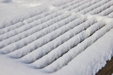 Fort Wayne 'de Serene Winter - Dokulu Karlı Tepeler