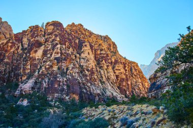 Las Vegas 'taki Ice Box Canyon' ın nefes kesici güzelliğinin tadını çıkarın. Yüksek kızıl kaya oluşumları, açık mavi gökyüzünün altında canlı çöl bitkileriyle buluşuyor. Amerika 'da macera ve keşiflere davetiye çıkarıyorlar.