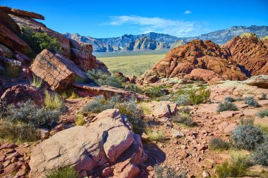 Kızıl Kaya Kanyonu, Nevada 'nın çarpıcı kızıl kaya oluşumlarını araştırın. Engebeli manzaralar canlı gökyüzü ile buluşur, Büyük Merdiven Yolu 'nda macera ve sükunet için mükemmel bir zemin oluşturur..