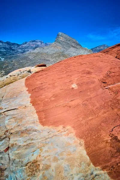 Nevada semaları altında Red Rock Canyons kumtaşı oluşumlarının canlı renklerinin tadını çıkarın. Turtlehead Tepeleri 'ni keşfedin. Las Vegas yakınlarındaki engebeli güzellik. Doğa severler ve maceracılar için bir cennet..