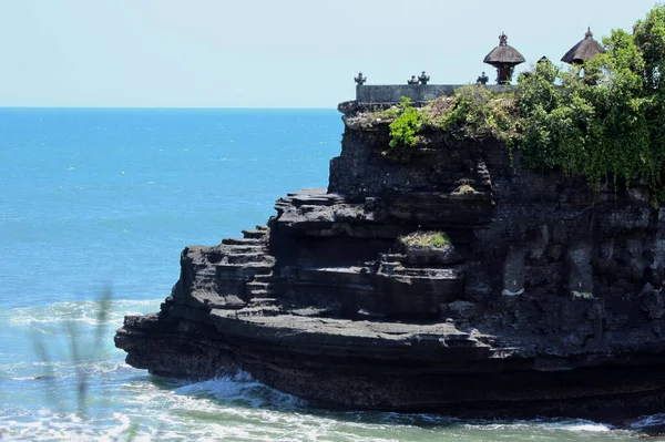 Tanah Lot tapınağı. Bali Adası, Endonezya 2010. Yüksek kalite fotoğraf