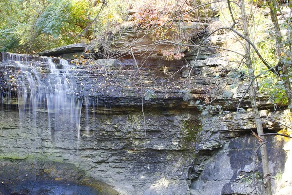 Millikin Falls Quarry Trails Metro Park Columbus Ohio — Stock Photo, Image