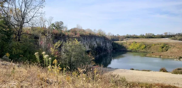 stock image Autumn, Quarry Trails Metro Park, Columbus, Ohio