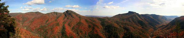 Linville Gorge Hösten North Carolina — Stockfoto
