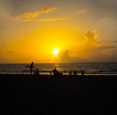 Cape Canaveral, Florida 'da Gündoğumu
