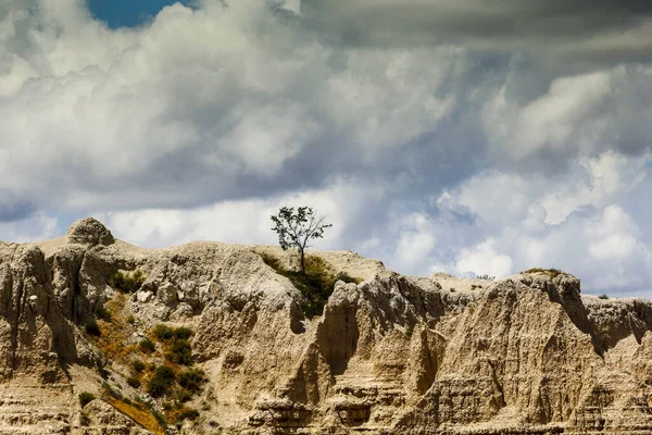 Yazın Notch Trail 'den görüntüler, Badlands Ulusal Parkı, Güney Dakota