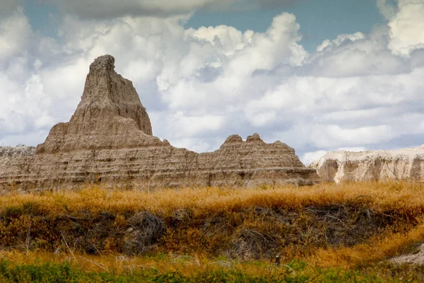 Yazın Notch Trail 'den görüntüler, Badlands Ulusal Parkı, Güney Dakota