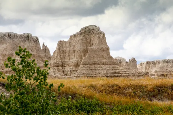 Yazın Notch Trail 'den görüntüler, Badlands Ulusal Parkı, Güney Dakota