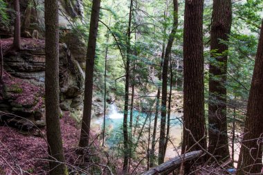 Yaşlı Adam 'ın Mağarası, Hocking Hills Eyalet Parkı, Ohio