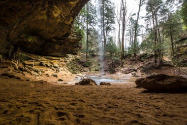 Ash Mağarası, Hocking Hills Eyalet Parkı, Ohio