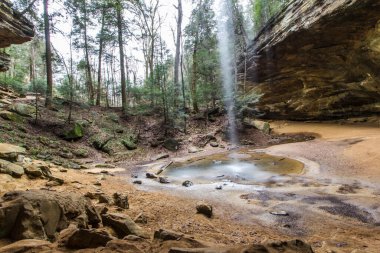 Ash Mağarası, Hocking Hills Eyalet Parkı, Ohio