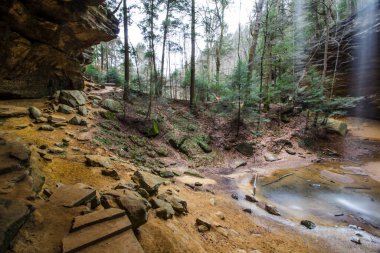 Ash Mağarası, Hocking Hills Eyalet Parkı, Ohio