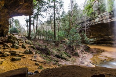 Ash Mağarası, Hocking Hills Eyalet Parkı, Ohio