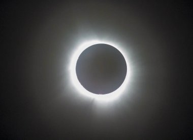 Toplam Güneş Tutulması, Dublin, Ohio 'dan Görüldü, 8 Nisan 2024