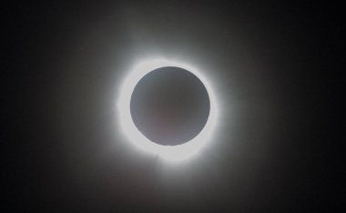 Toplam Güneş Tutulması, Dublin, Ohio 'dan Görüldü, 8 Nisan 2024