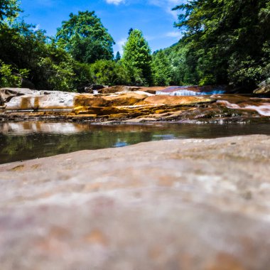 Teresa Falls on the Blackwater River, West Virginia clipart