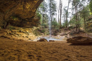 Kül Mağarası, Hocking Hills Eyalet Parkı, Ohio