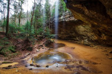 Kül Mağarası, Hocking Hills Eyalet Parkı, Ohio