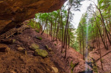 Fısıldayan Mağara, Hocking Hills Eyalet Parkı, Ohio