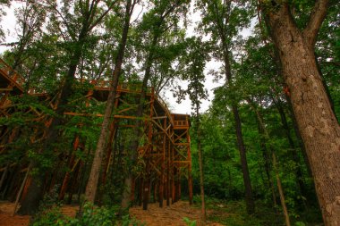 Canopy Walk, Blacklikc Metro Parkı, Reynoldsburg, Ohio