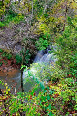 Sonbaharda Hayden Run Falls Parkı, Columbus, Ohio