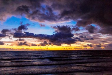 Renkli Gündoğumu, Jetty Park, Fort Pierce, Florida