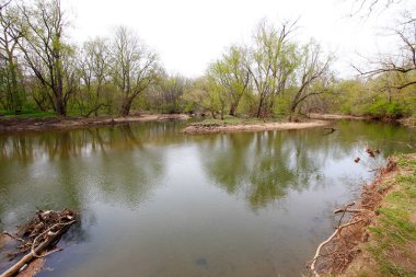 Bluebell Patikası, Three Creek Metro Parkı, Columbus, Ohio