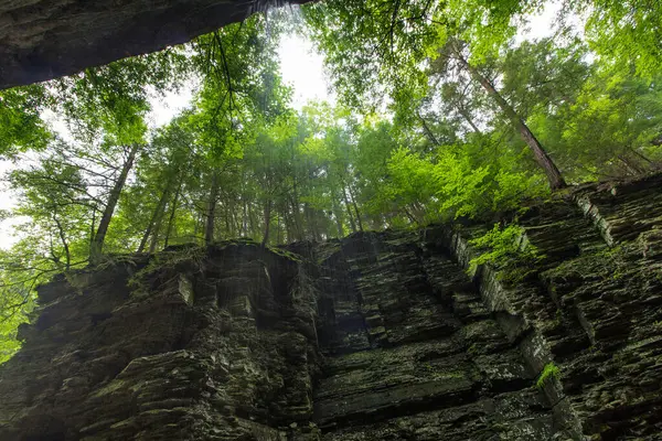 Pluto Falls, Watkins Glen Eyalet Parkı, New York