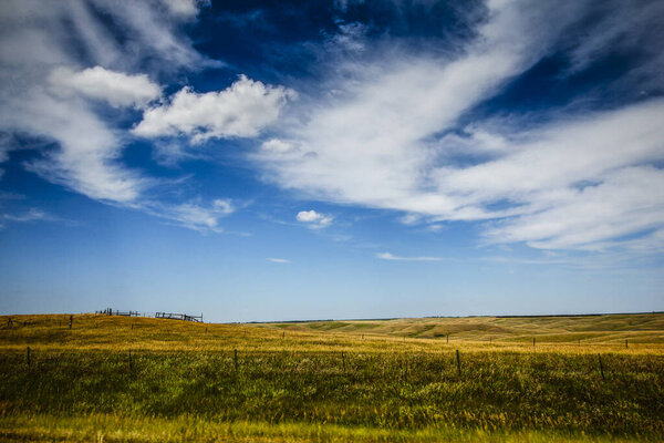 The Great Plains of South Dakota in Summer