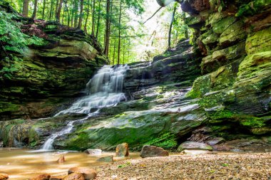 Honey Run Şelalesi, Knox County, Ohio
