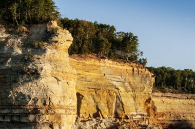 Amiral Battı, Resimli Kayalar Ulusal Lakeshore, Michigan