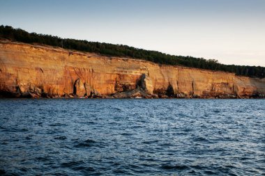 Resimli Kayalar Ulusal Lakeshore, Michigan