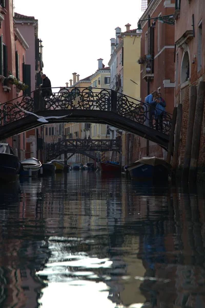 Venedik Talya Eylül 2018 Burano Adasındaki Eski Grand Canal Kasabasının — Stok fotoğraf