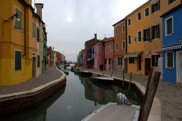 Γραφική Θέα Στην Όμορφη Θερινή Ώρα Στο Venice Ιταλία — Φωτογραφία Αρχείου