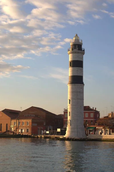 stock image lighthouse at the sea in venice, italy