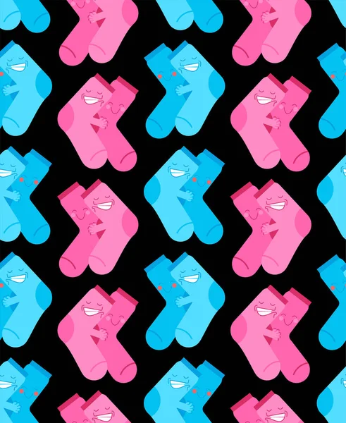 Ponožky Sexuální Vzor Bezproblémové Pozadí Pohlavního Styku Ponožky Reprodukční Textury — Stockový vektor